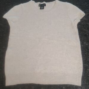 Bloomingdale's Cashmere Sweater in Cream